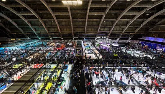 Brussels Motor Show, overview of exhibition